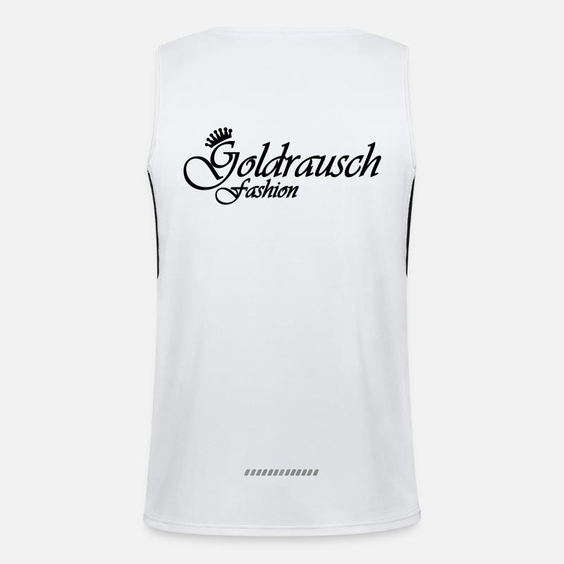 passt scho Funktionelles Kontrast-Tank Top für Männer 