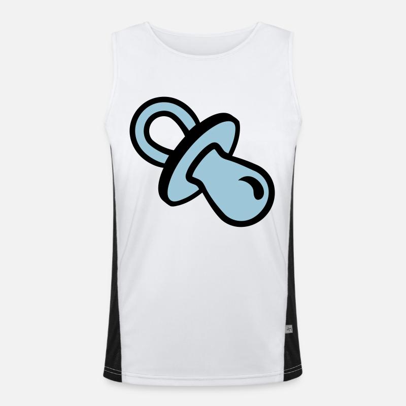 Sucette Débardeur respirant contrasté Homme 