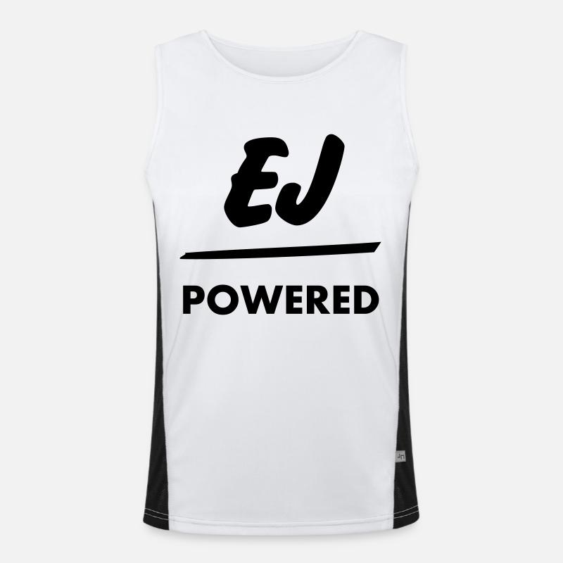 JDM Engine powered EJ | T-shirts JDM Débardeur respirant contrasté Homme 