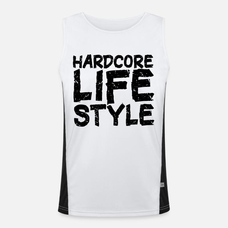 HC Mode de vie Débardeur respirant contrasté Homme 