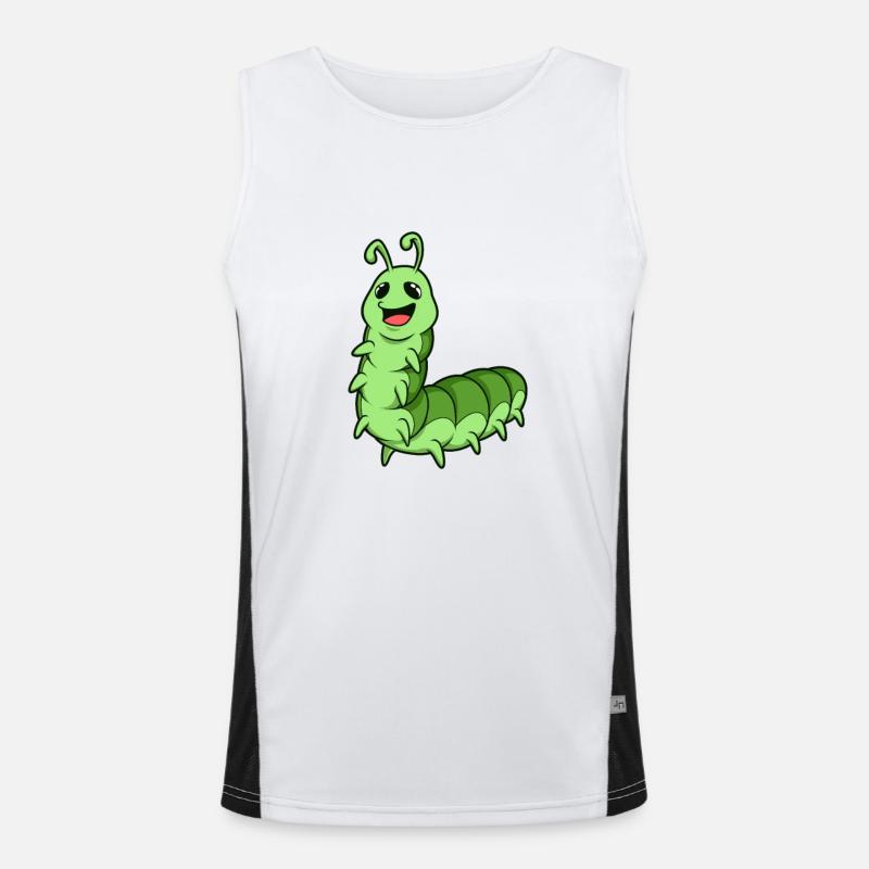 Chenille Kawaii Débardeur respirant contrasté Homme 