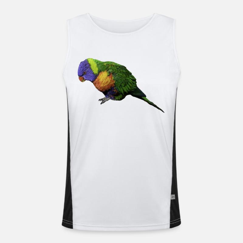 parrot Men's Functional Contrast Tank Top 