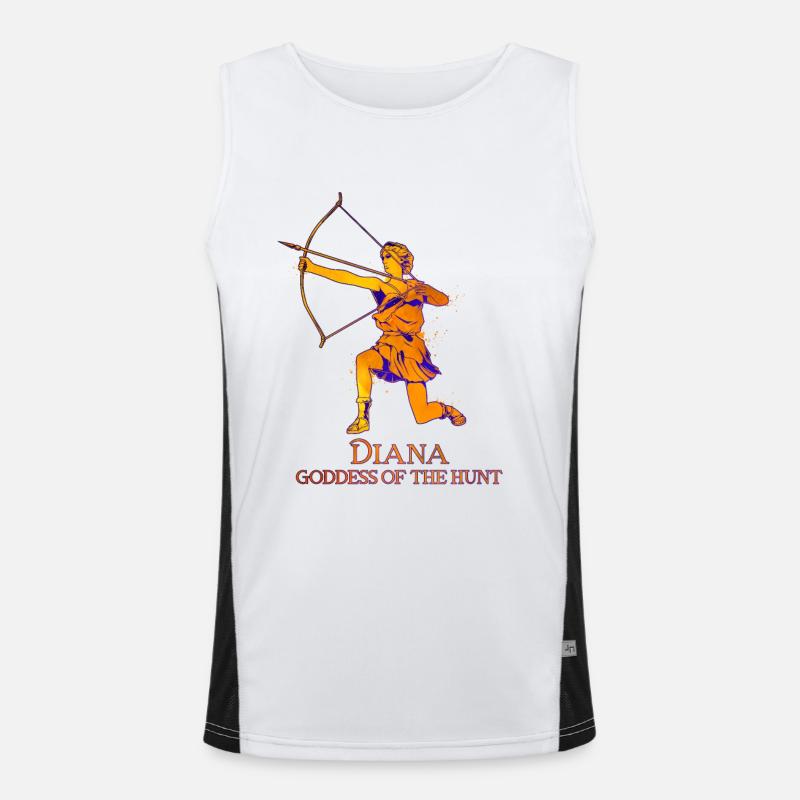 Déesse de la chasse - Diana Débardeur respirant contrasté Homme 