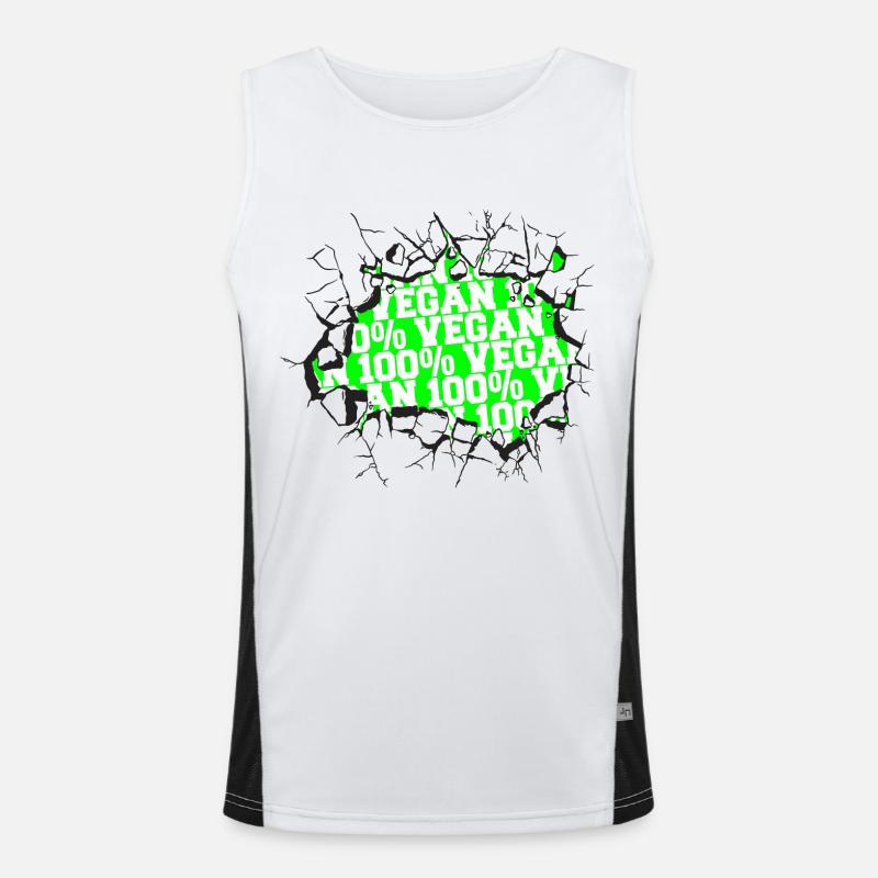 birthday present present idea joke funny quote Men's Functional Contrast Tank Top 