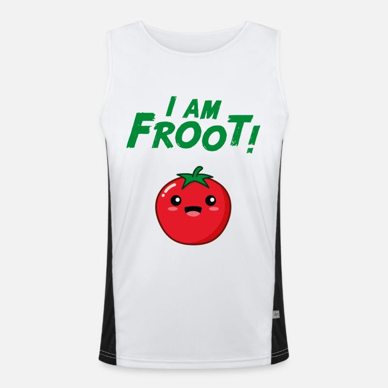 Je m’appelle Froot Débardeur respirant contrasté Homme 