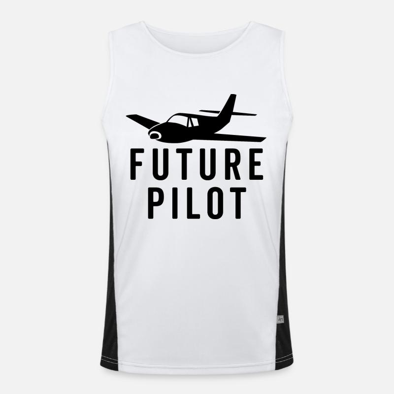 Future Pilot Men's Functional Contrast Tank Top 