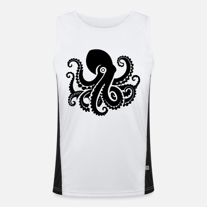 Octopus Men's Functional Contrast Tank Top 
