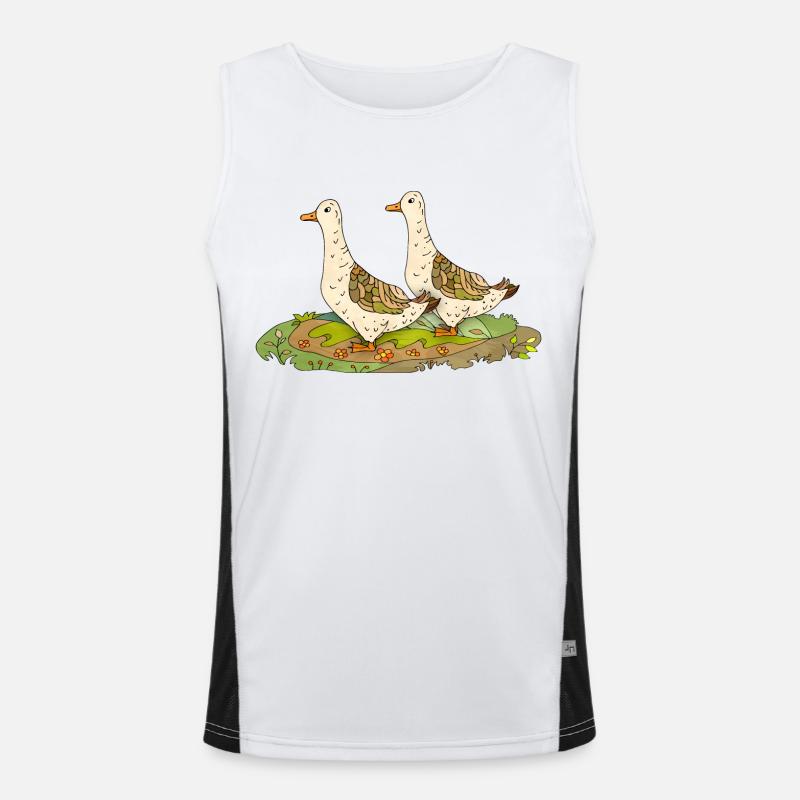 Duck Men's Functional Contrast Tank Top 
