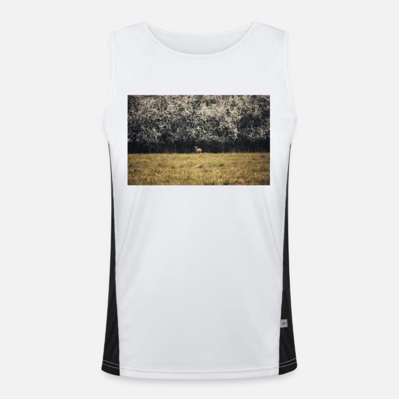 Young deer Men's Functional Contrast Tank Top 
