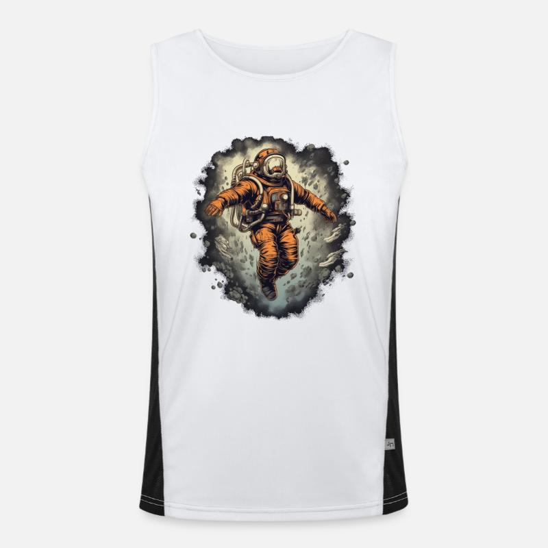 Diver Men's Functional Contrast Tank Top 