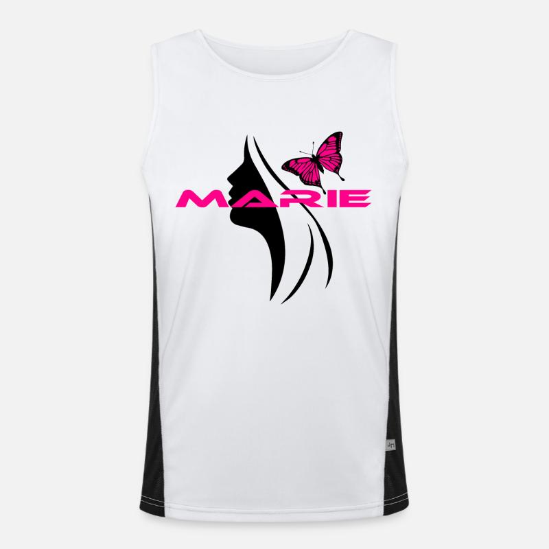 Marie Men's Functional Contrast Tank Top 