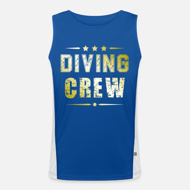 Équipage de plongée Débardeur respirant contrasté Homme 