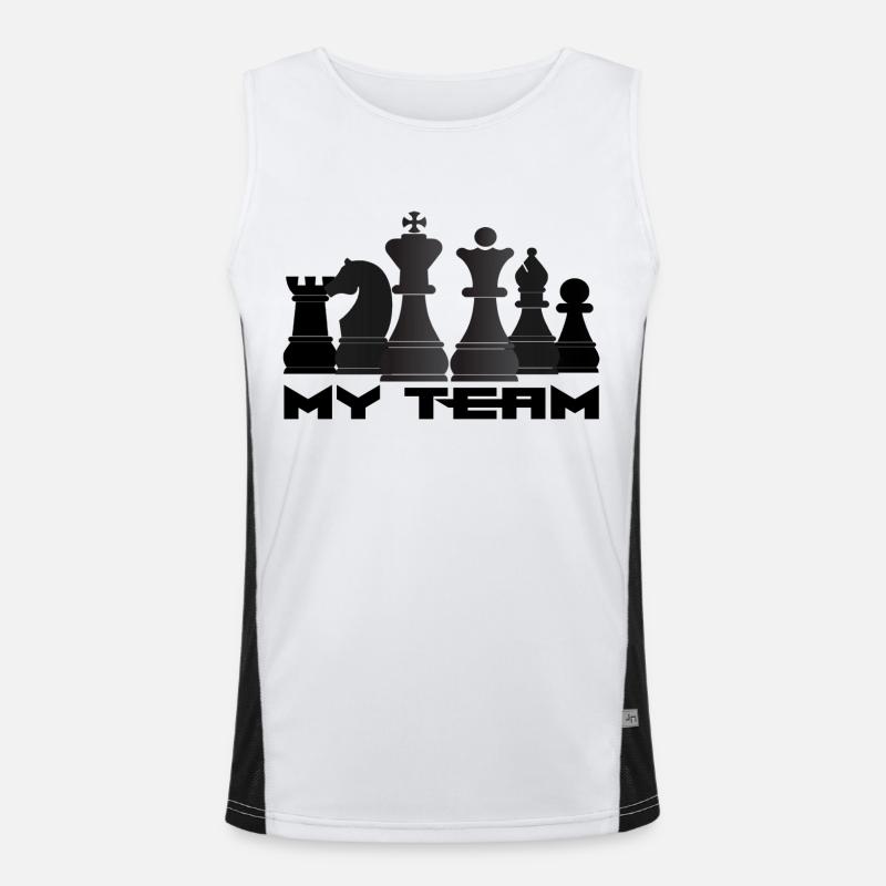 Chess Men's Functional Contrast Tank Top 