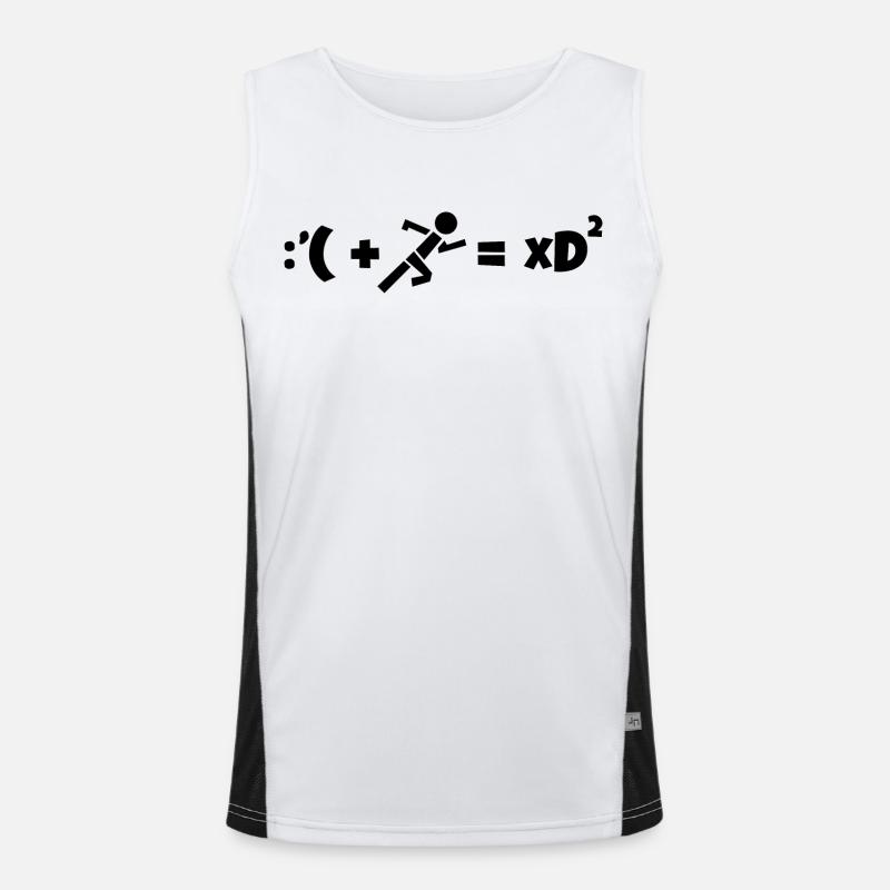 Runner Formula Men's Functional Contrast Tank Top 