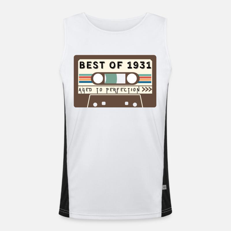 Das Beste von 1931 Funktionelles Kontrast-Tank Top für Männer 