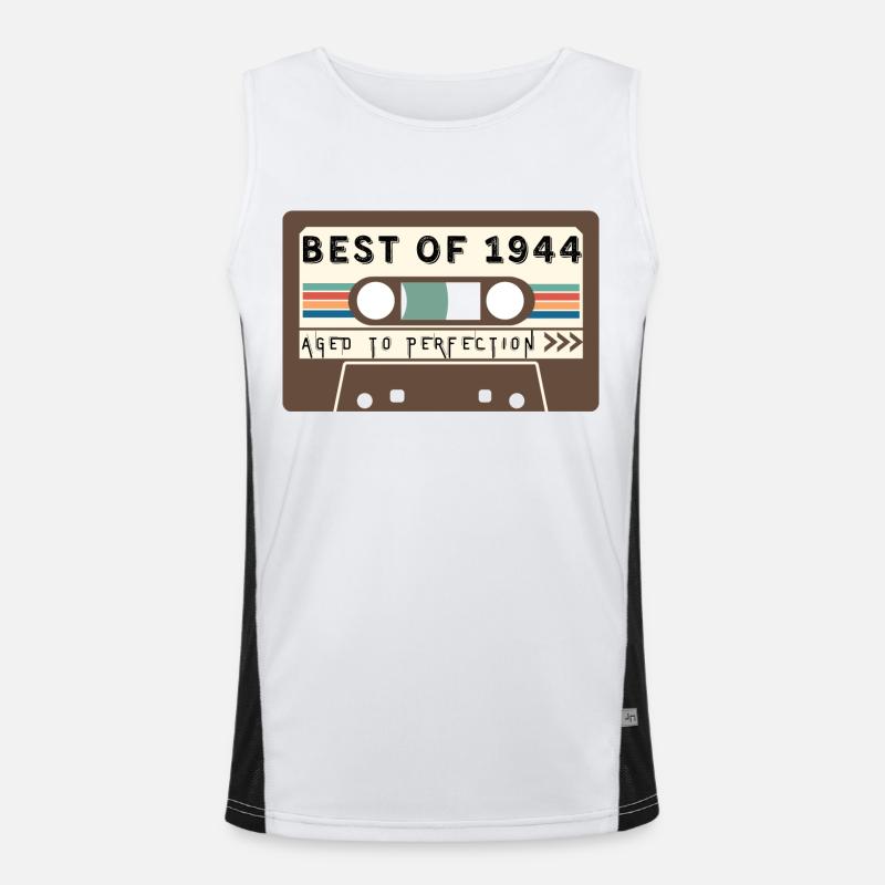 Das Beste von 1944 Funktionelles Kontrast-Tank Top für Männer 