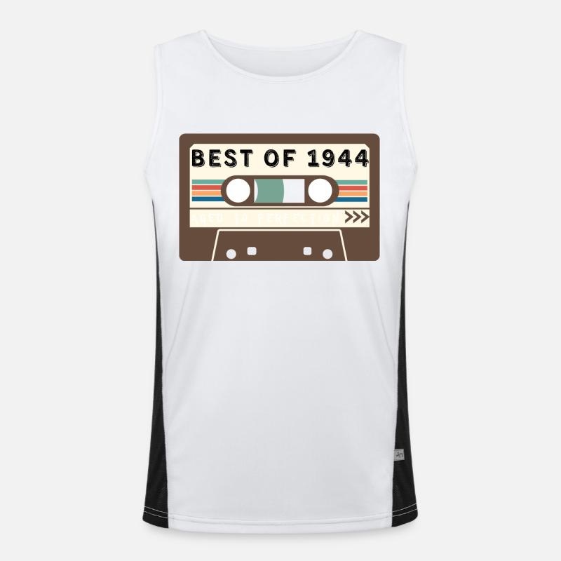 Das Beste von 1944 Funktionelles Kontrast-Tank Top für Männer 