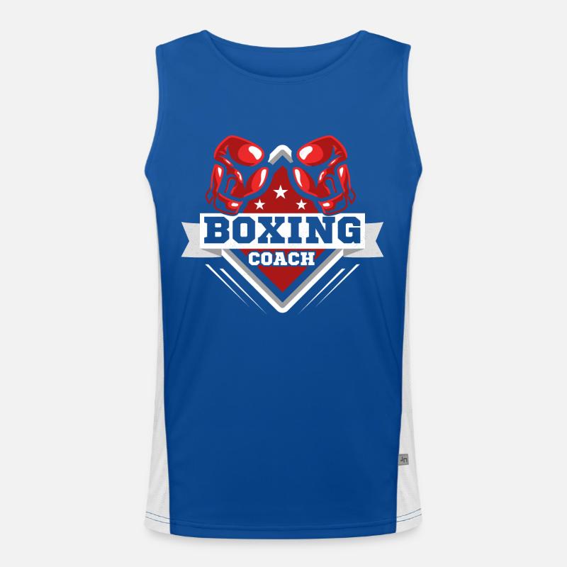 Boxing Coach Boxer Training Funktionelles Kontrast-Tank Top für Männer 