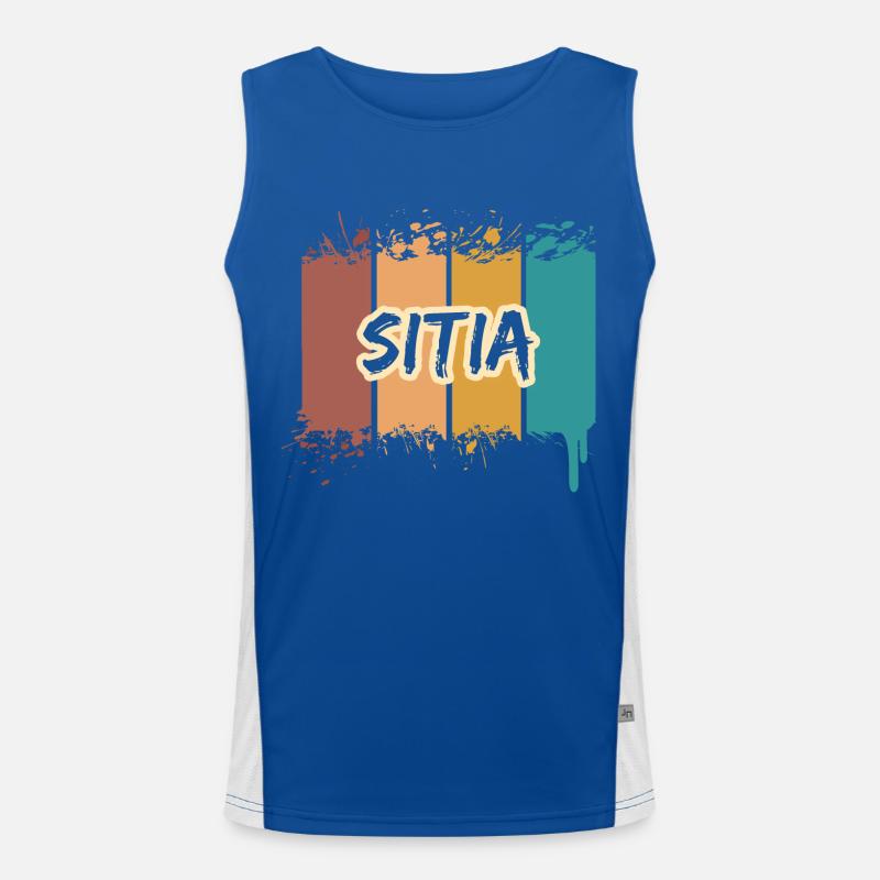 Sitia Sitia Débardeur respirant contrasté Homme 