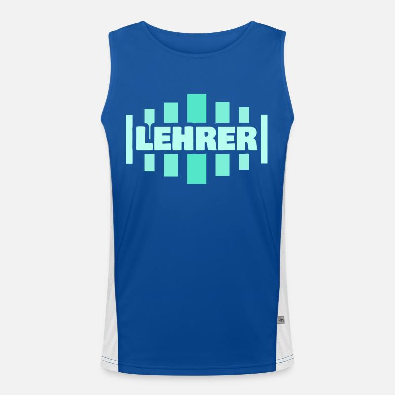 Teaching as a profession Men's Functional Contrast Tank Top 