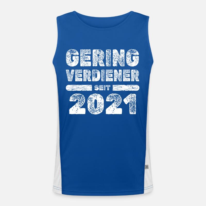 Prix 2021 Débardeur respirant contrasté Homme 