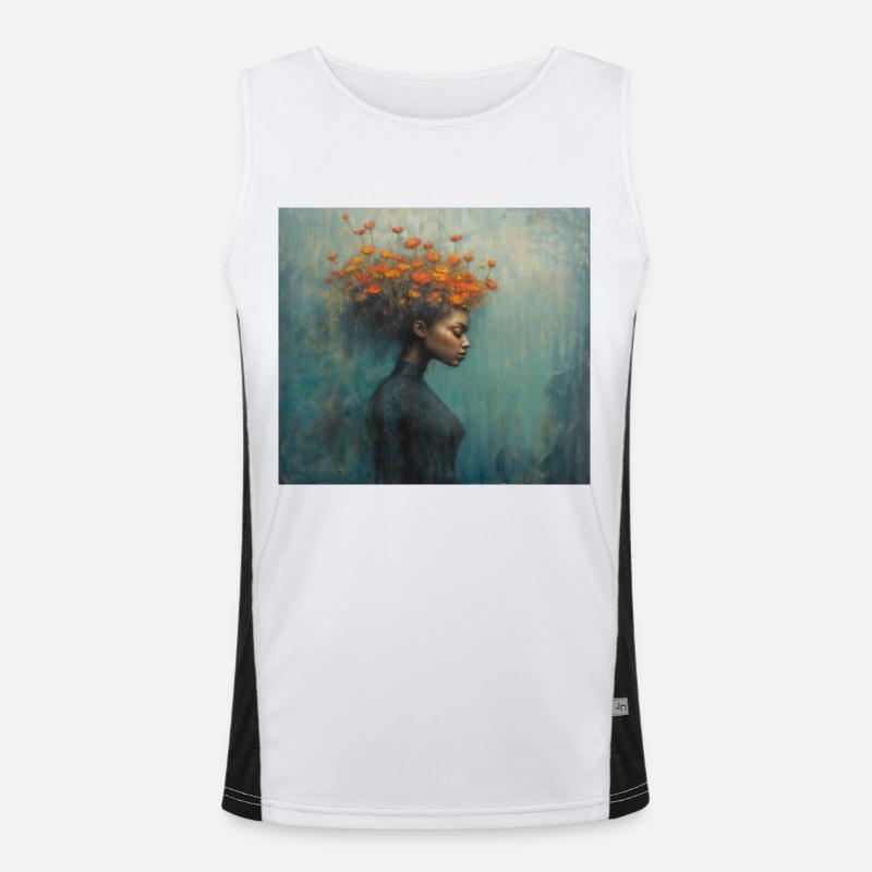 Mental Well - Being Men's Functional Contrast Tank Top 