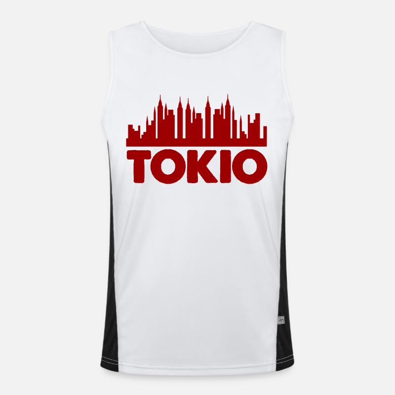 Tokyo Débardeur respirant contrasté Homme 