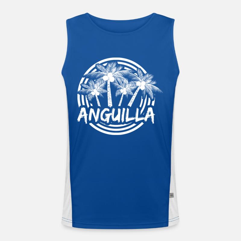 Anguilla Débardeur respirant contrasté Homme 