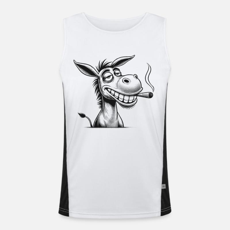 Donkey Men's Functional Contrast Tank Top 