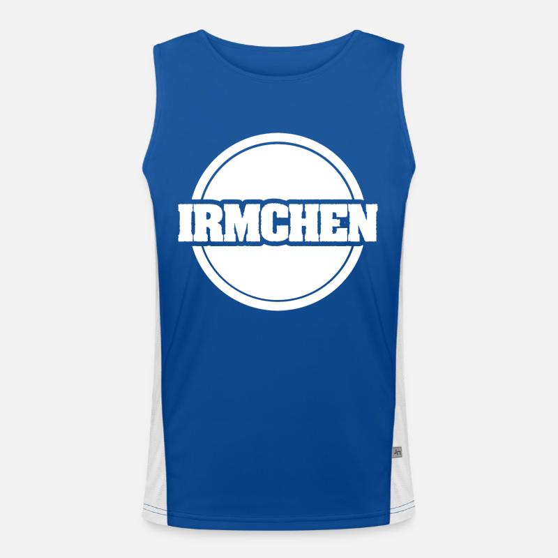 Geschenk für Irmchen Funktionelles Kontrast-Tank Top für Männer 