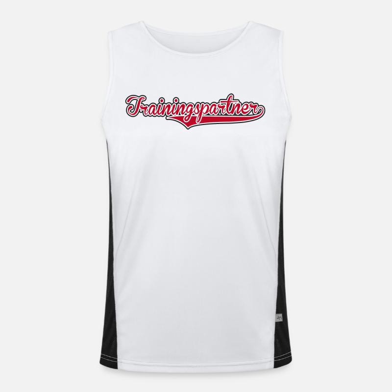Training Partners Men's Functional Contrast Tank Top 