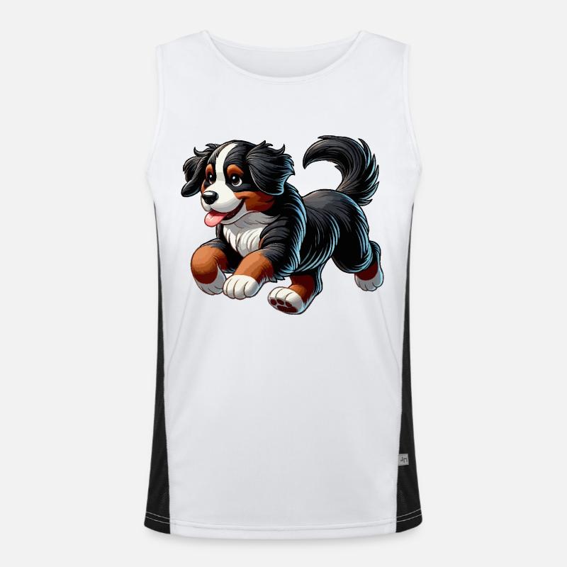 Bouvier bernois Débardeur respirant contrasté Homme 