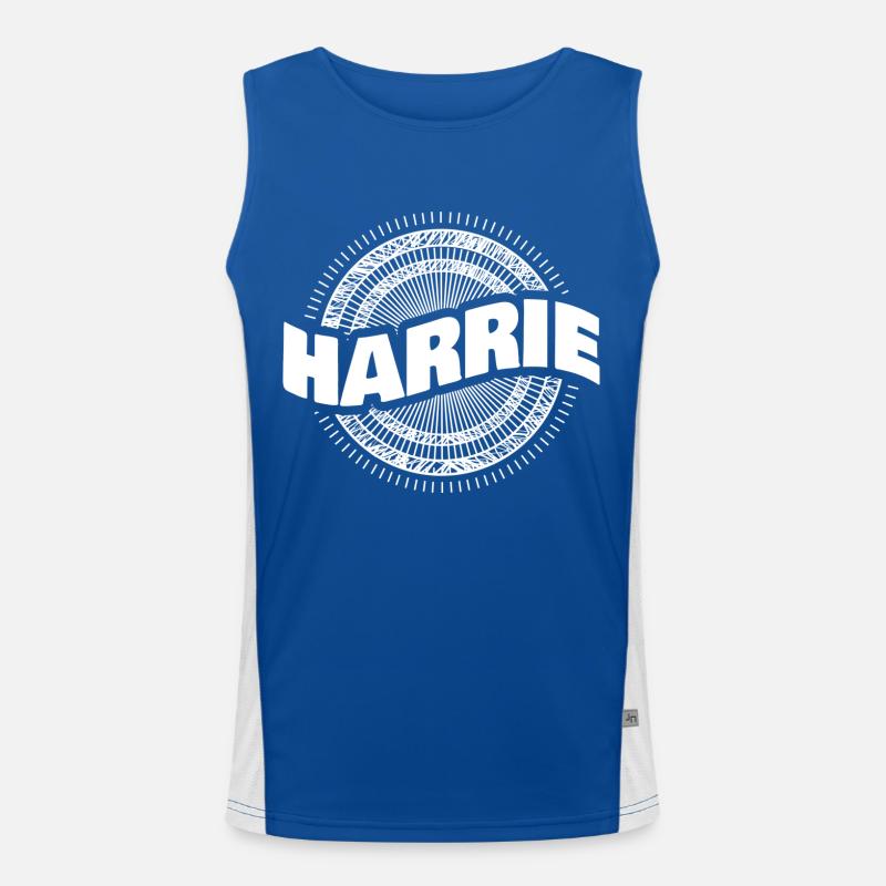 Geschenkidee Harrie Funktionelles Kontrast-Tank Top für Männer 
