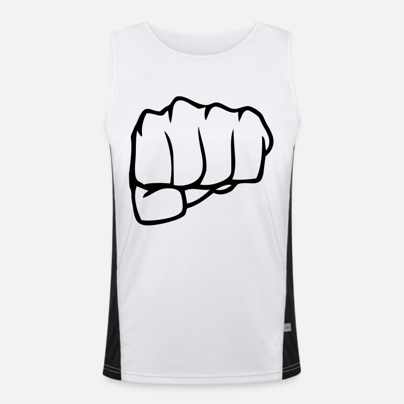 faust Funktionelles Kontrast-Tank Top für Männer 
