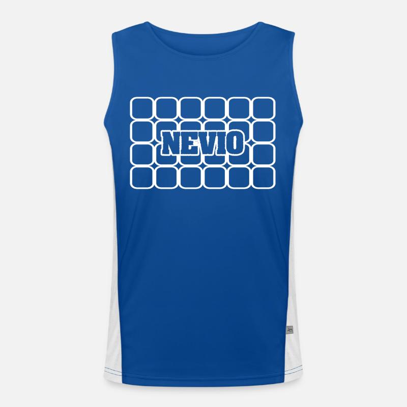 Geschenk für Nevio Funktionelles Kontrast-Tank Top für Männer 