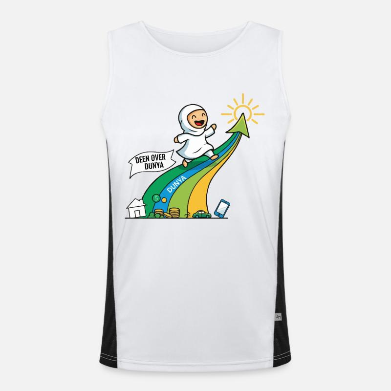 À propos de Dunya 2 Débardeur respirant contrasté Homme 