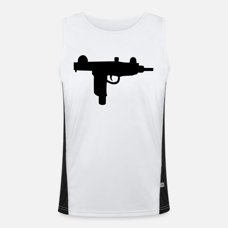 Uzi Débardeur respirant contrasté Homme 