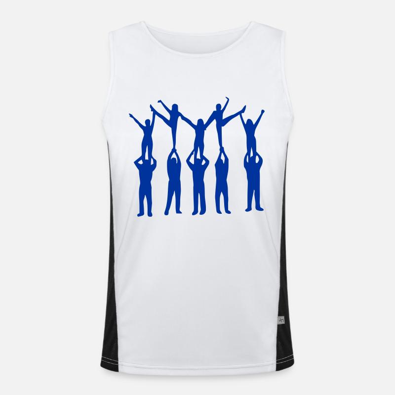 Cheerleader Men's Functional Contrast Tank Top 