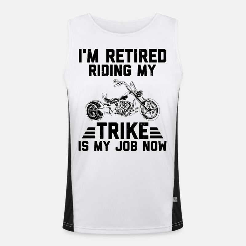 Triker Funktionelles Kontrast-Tank Top für Männer 