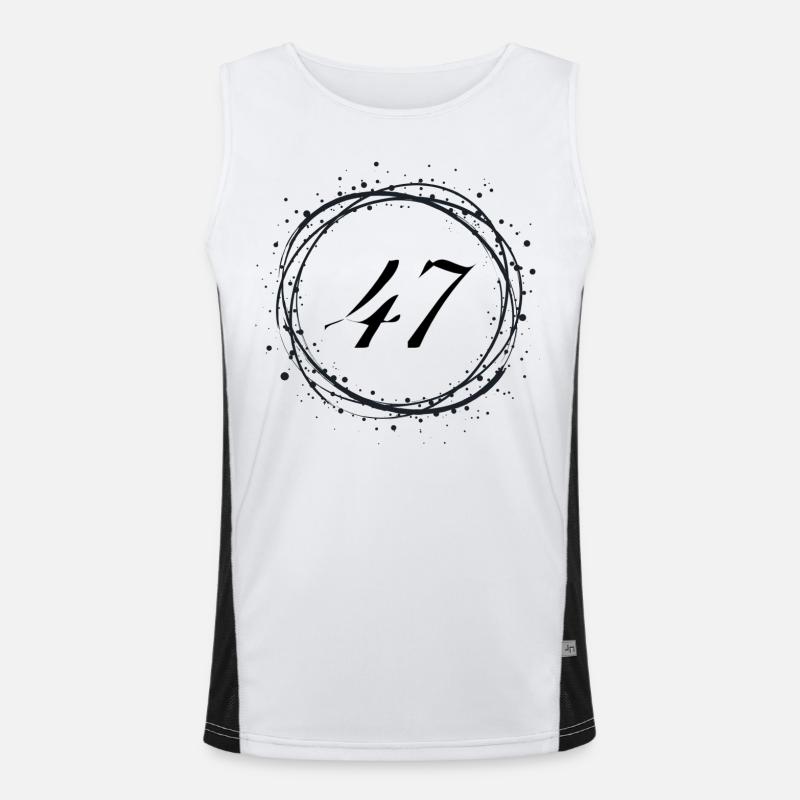 47 Men's Functional Contrast Tank Top 