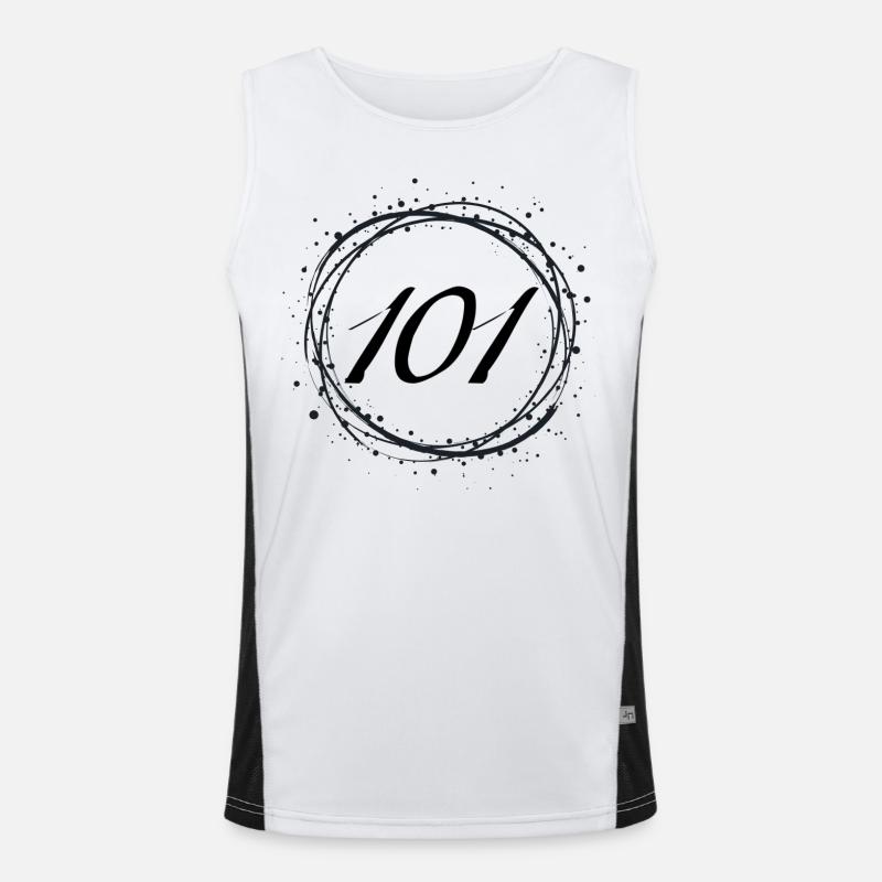 101 Men's Functional Contrast Tank Top 