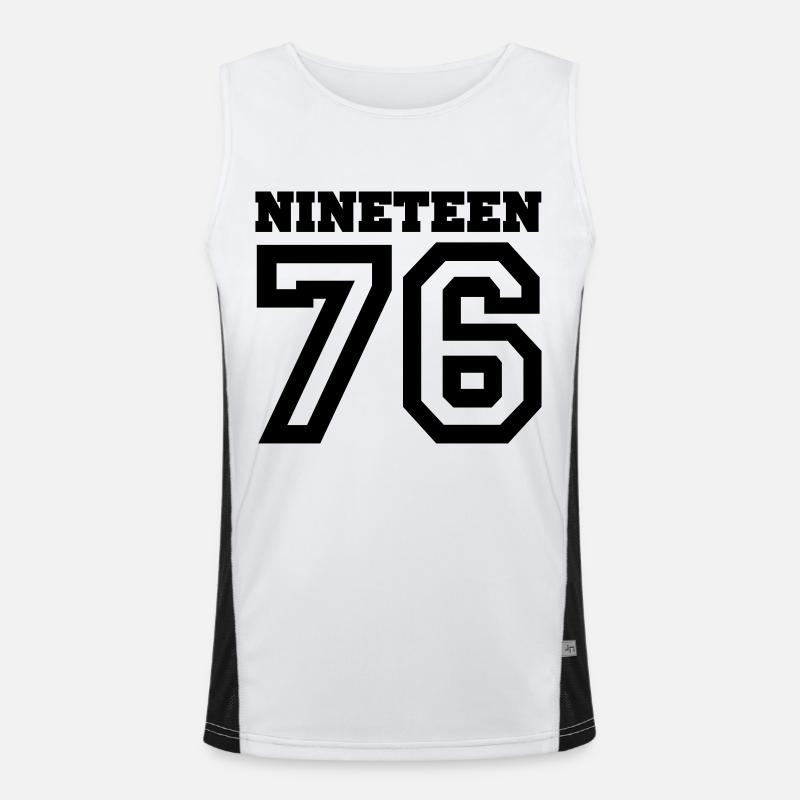 1976 Débardeur respirant contrasté Homme 