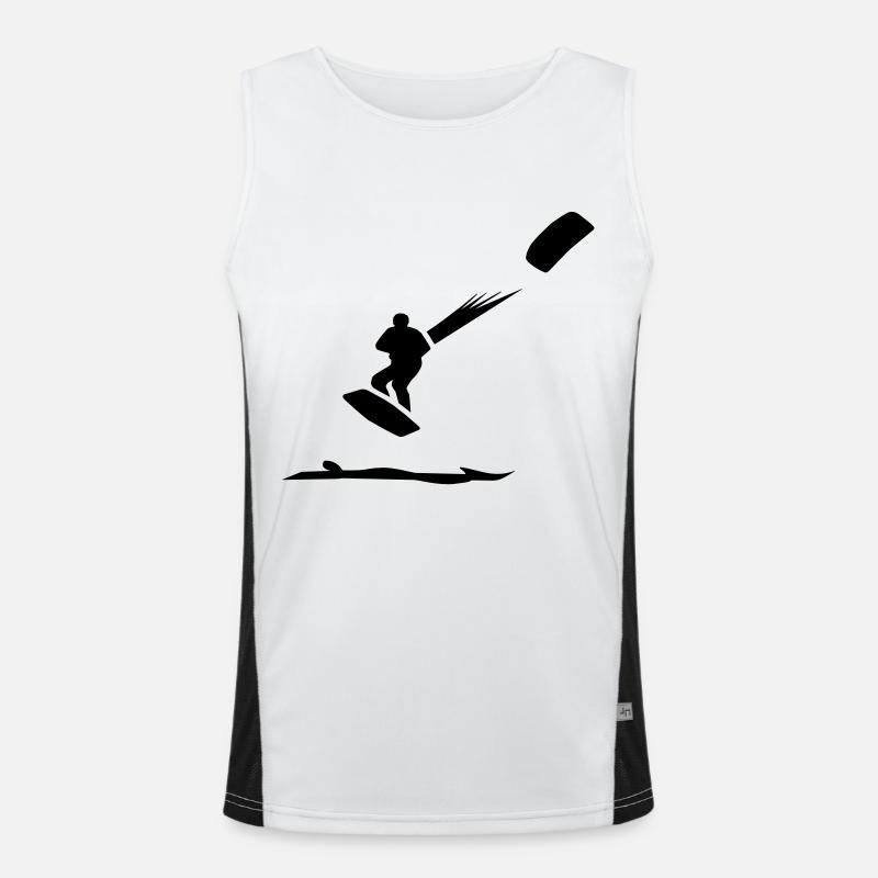 Kitesurf Débardeur respirant contrasté Homme 