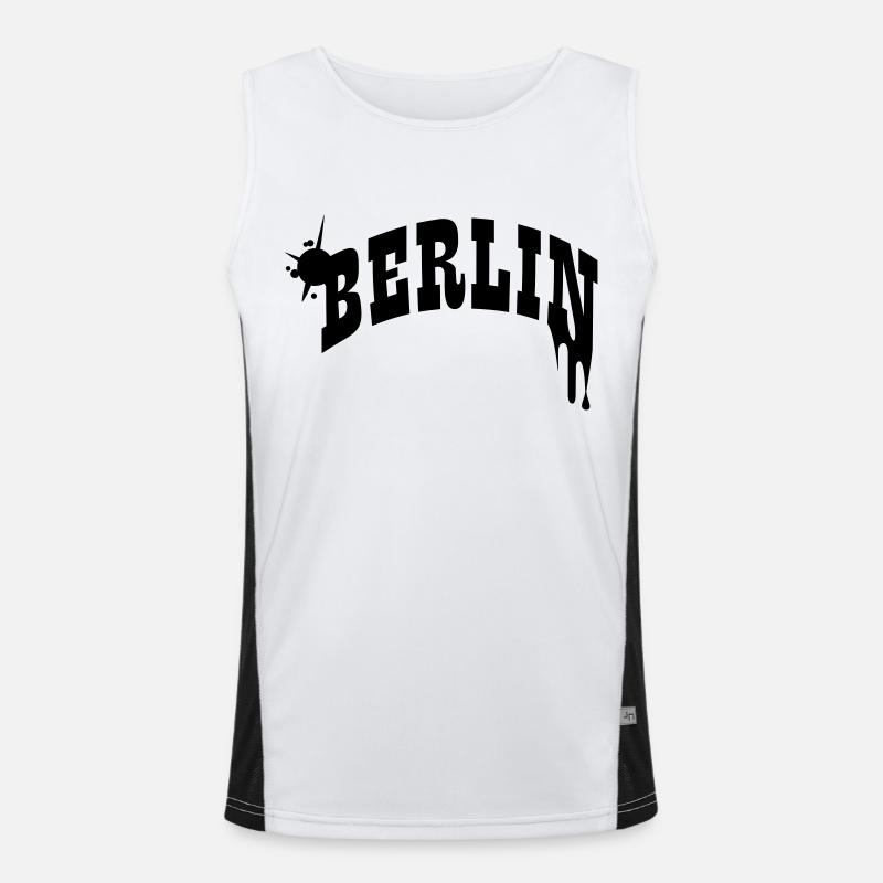 Berlin Caption Men's Functional Contrast Tank Top 