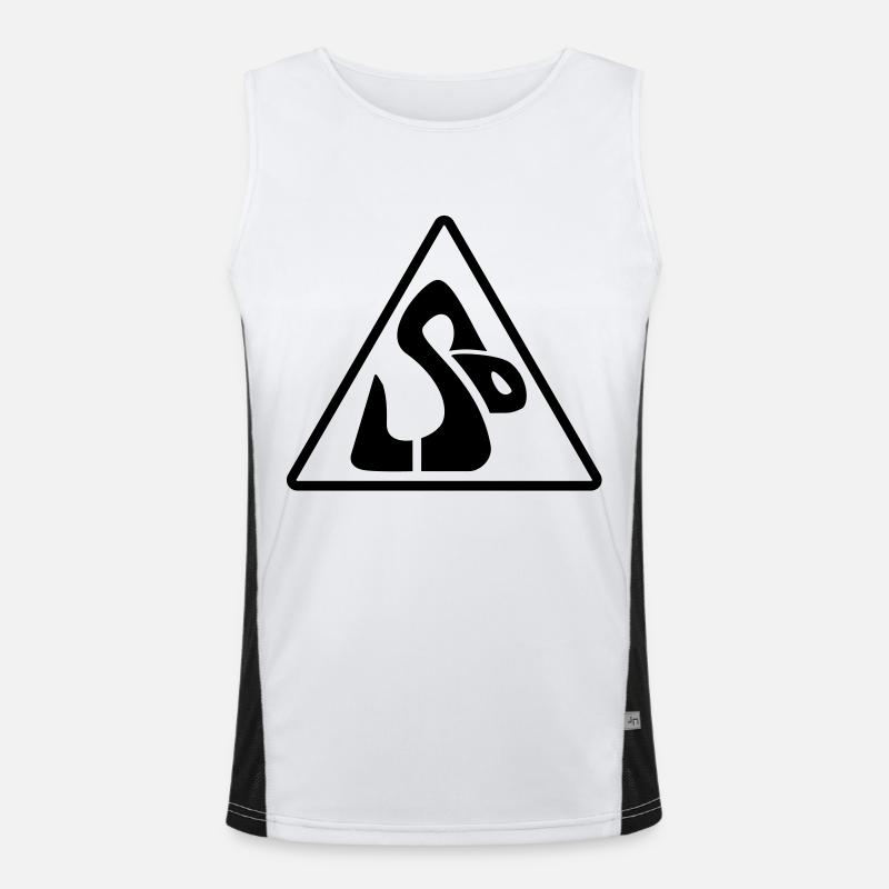 LSD Snake__V004 Débardeur respirant contrasté Homme 