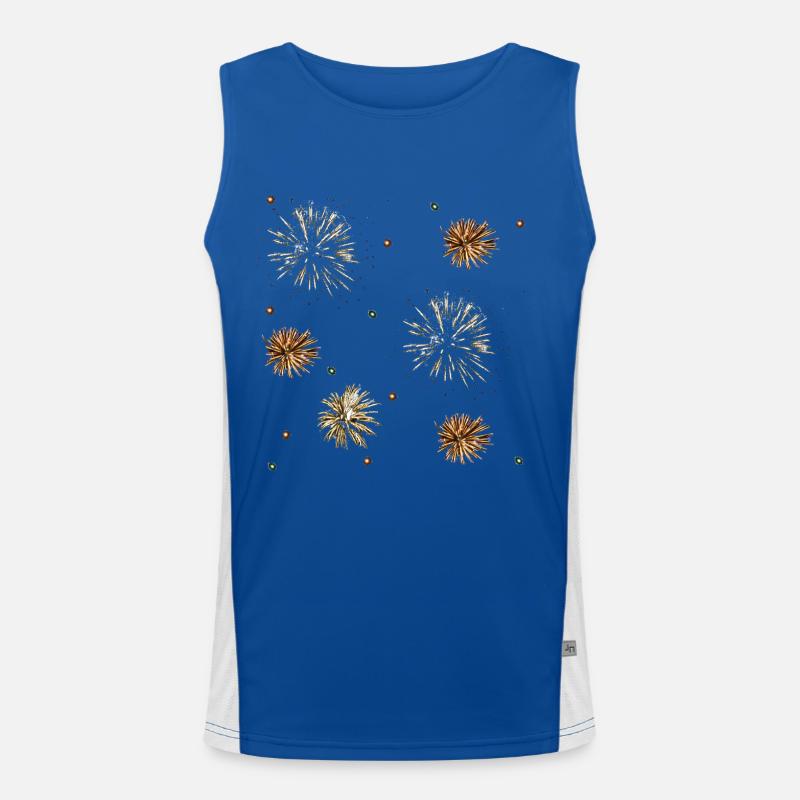 fireworks Men's Functional Contrast Tank Top 