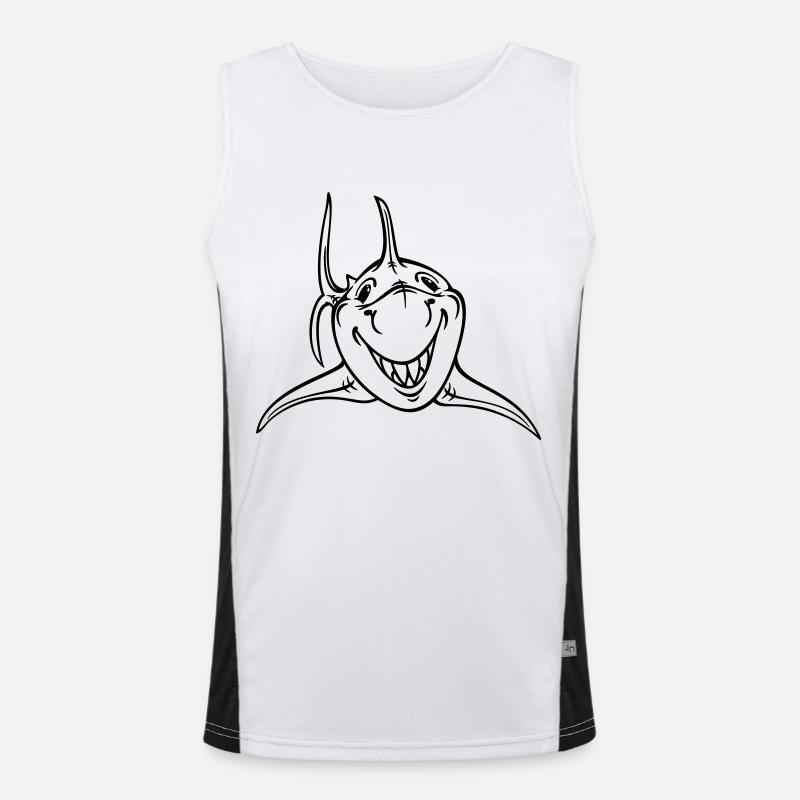 Hai Funktionelles Kontrast-Tank Top für Männer 