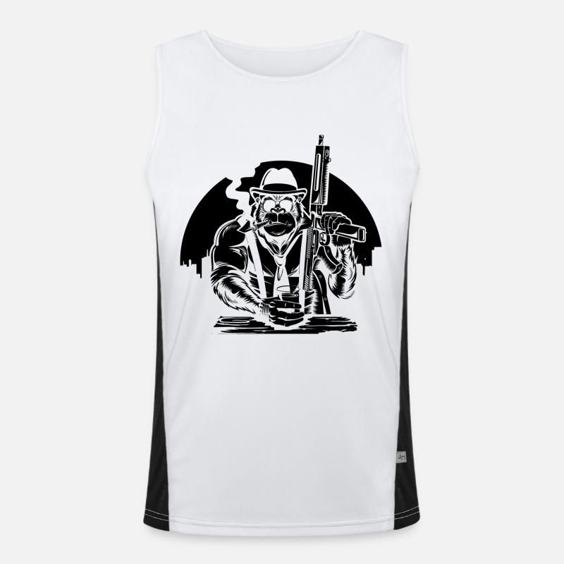 Mafia Gorilla BK Débardeur respirant contrasté Homme 