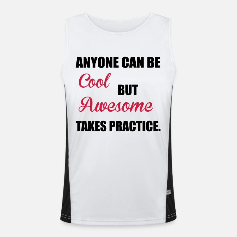 Awesome Funktionelles Kontrast-Tank Top für Männer 