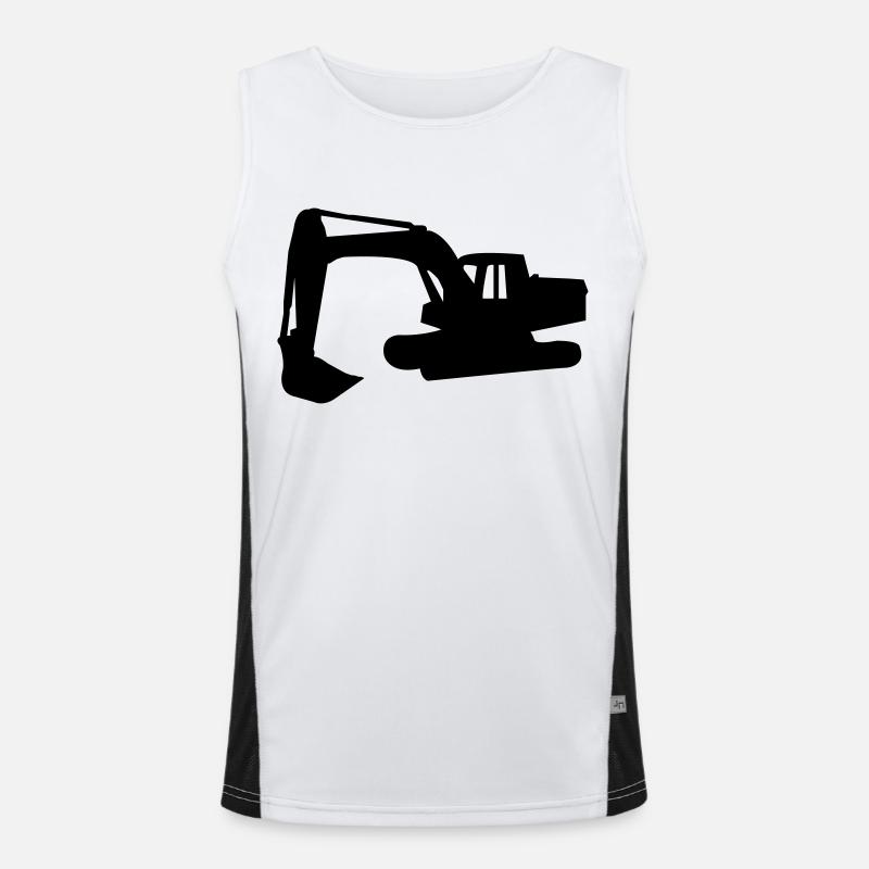 bagger Débardeur respirant contrasté Homme 